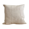 Cushion in artisanal cotton strips