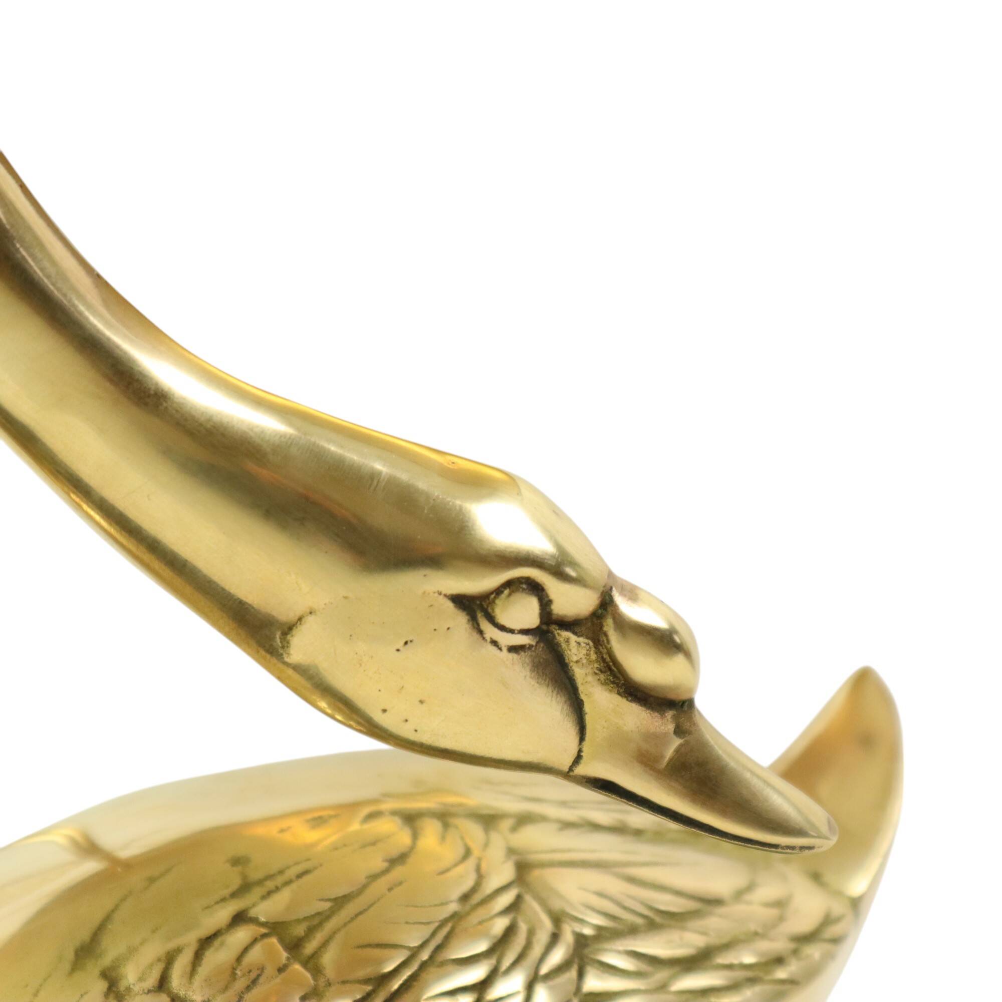 Large Swan Lamp Hollywood Regency Table Lamp Regina Italy 58cm