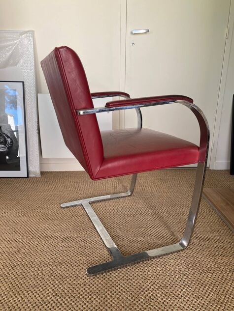 Fauteuil BRNO de Mies Van der Rohe édition Knoll