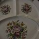 Limoges porcelain compartmented round dish
