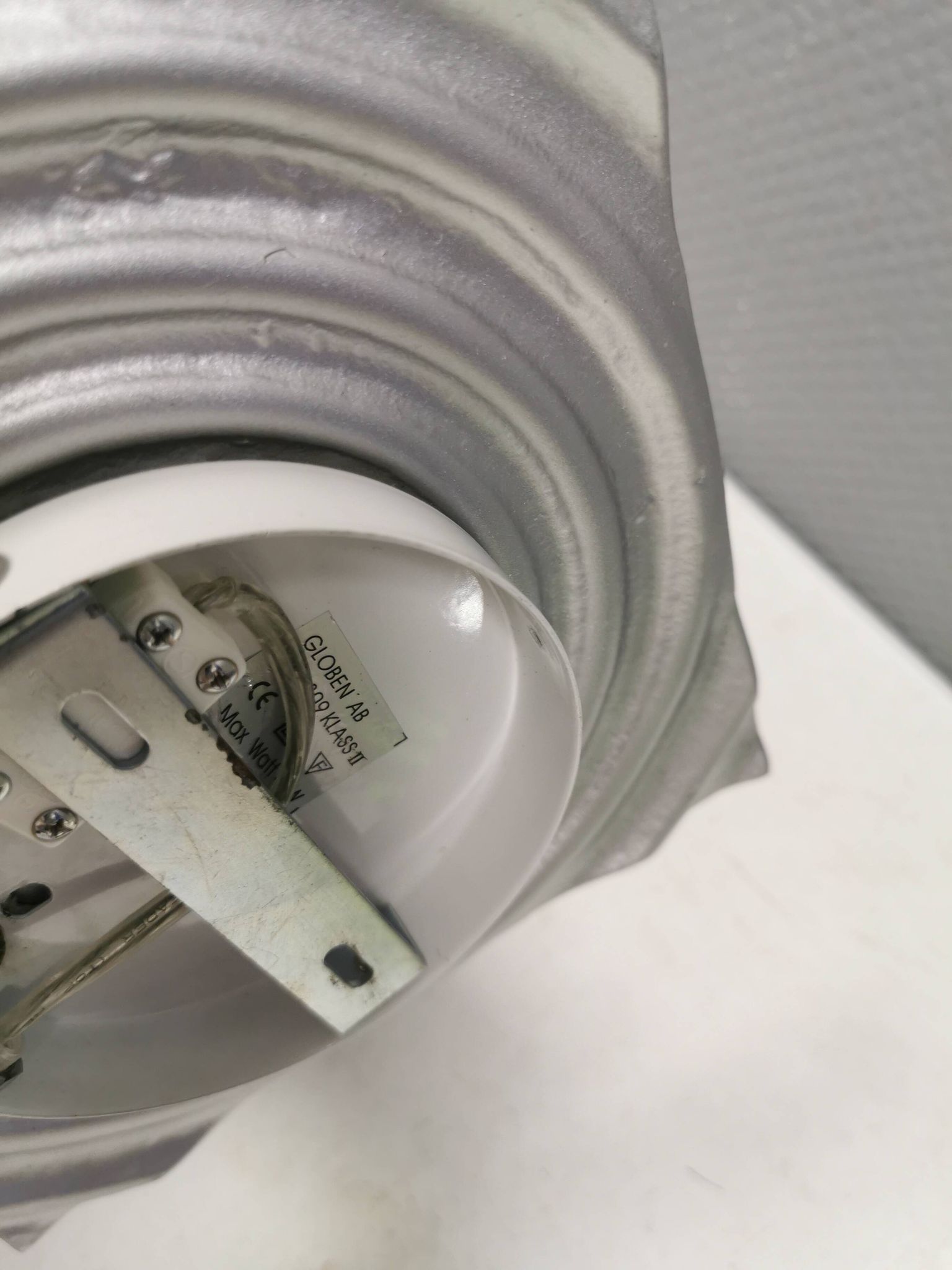 Space-Age wall lamp from Swedish company Globen AB  1970-80s