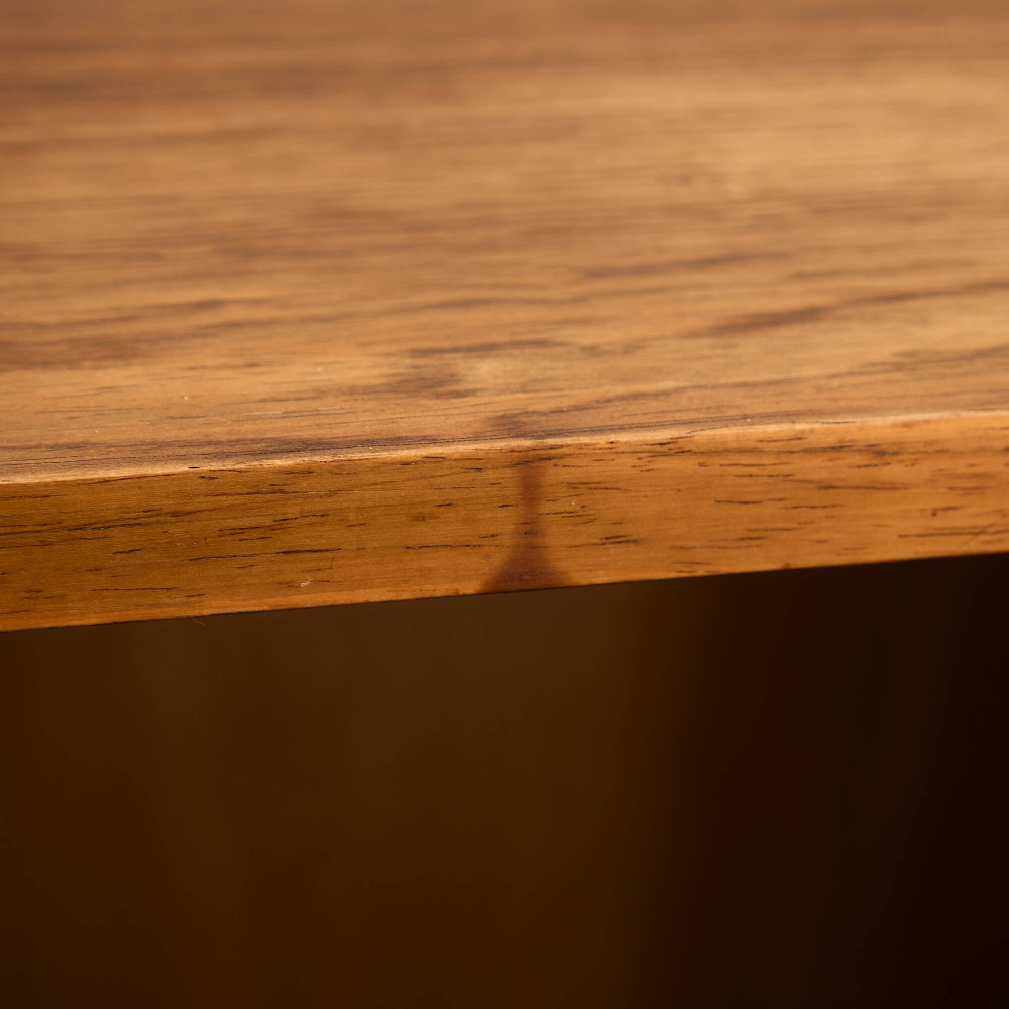 Rosewood and Teak Low Sideboard with Sliding Doors, 1960s