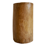 Vase XL en bois brutaliste