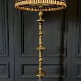 Lampadaire oriental en laiton début XXe