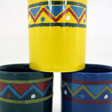 Set of 3 ceramic mugs Staffordshire Tableware