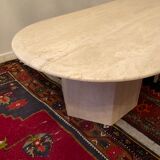 Travertine coffee table from the 70s-80s