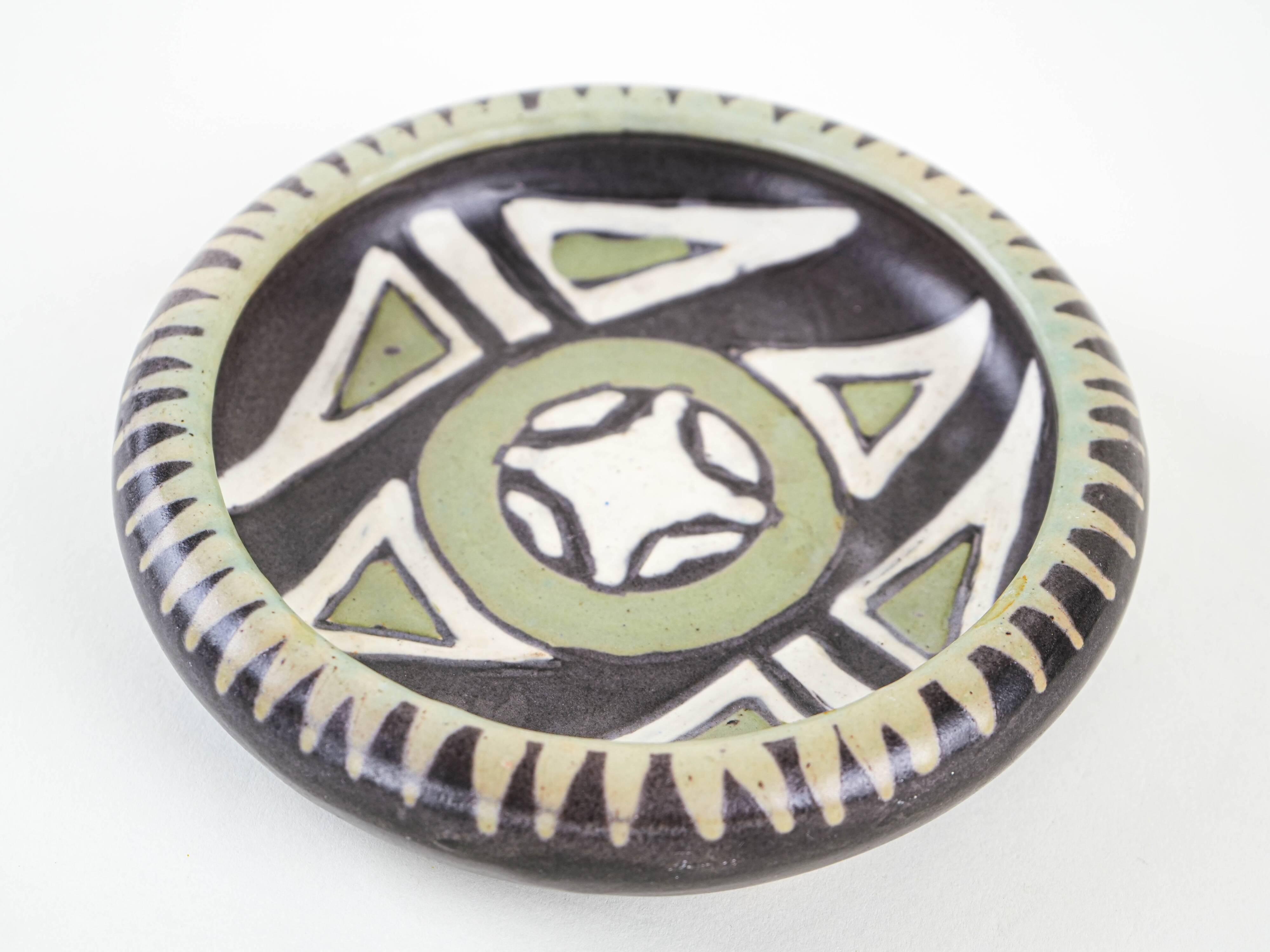 Ceramic bowl, Danish design, 1960s, made in Denmark
