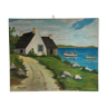 Tableau paysage breton