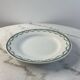 Set of 17 flat plates in Saint Amand earthenware, 22.5cm.