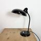 Lampe de table industrielle Bauhaus noire d'Escolux, années 1930