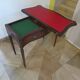 Table d’appoint extensible -Bureau-Années 80-Louis XV-teinte acajou