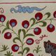 Hand-knotted rug, vintage Turkish rug 50x93 cm