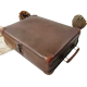 Atypical cardboard suitcase