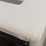 Throw Away Sofa by Willie Landels for Zanotta 1965 in white vinyl