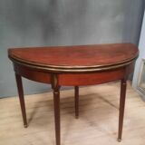 Eighteenth-century "half-moon" table