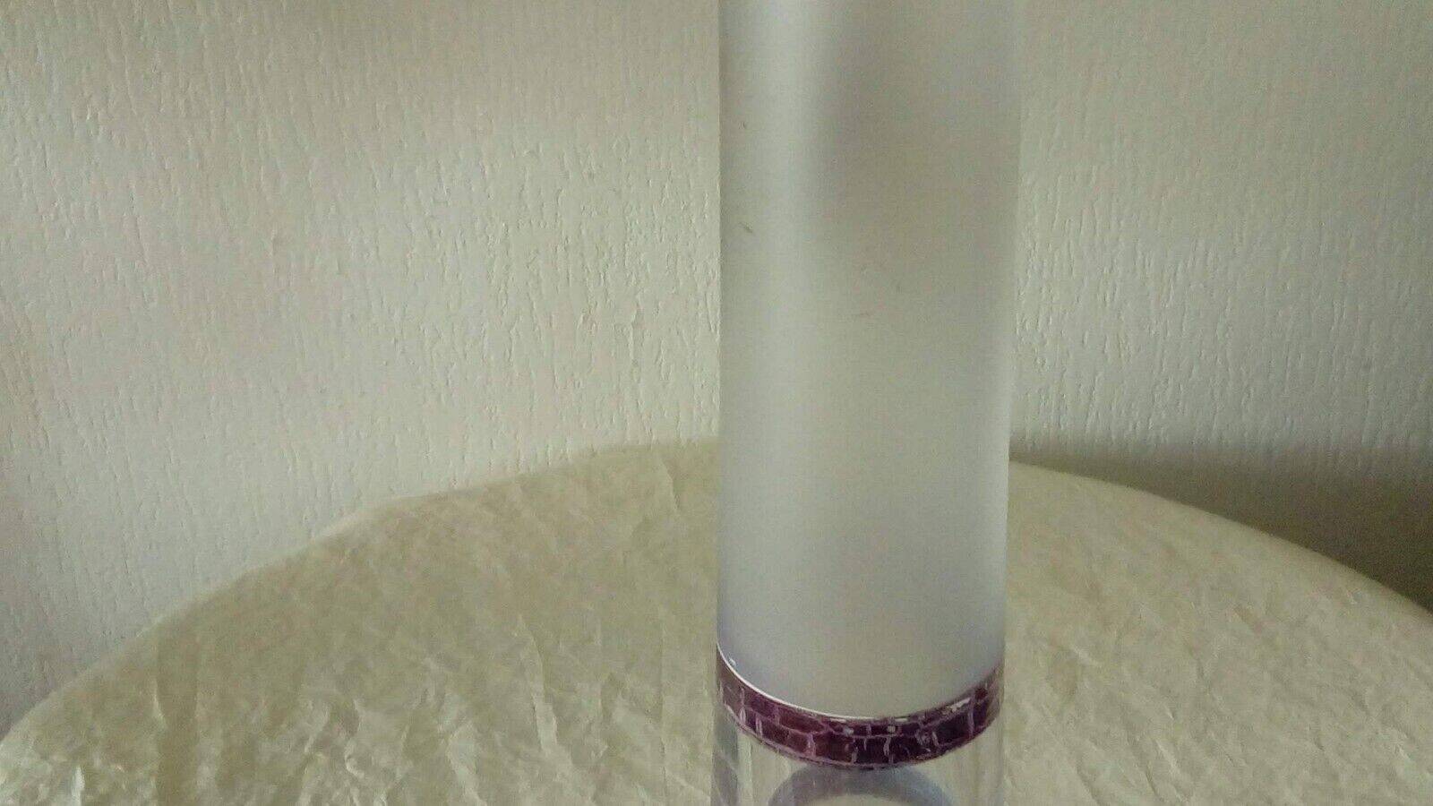 Soliflor in contemporary glass with enameled decor