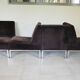 Lot de 2 chauffeuses modulables modernistes