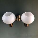 Pair of wall lamps 70s