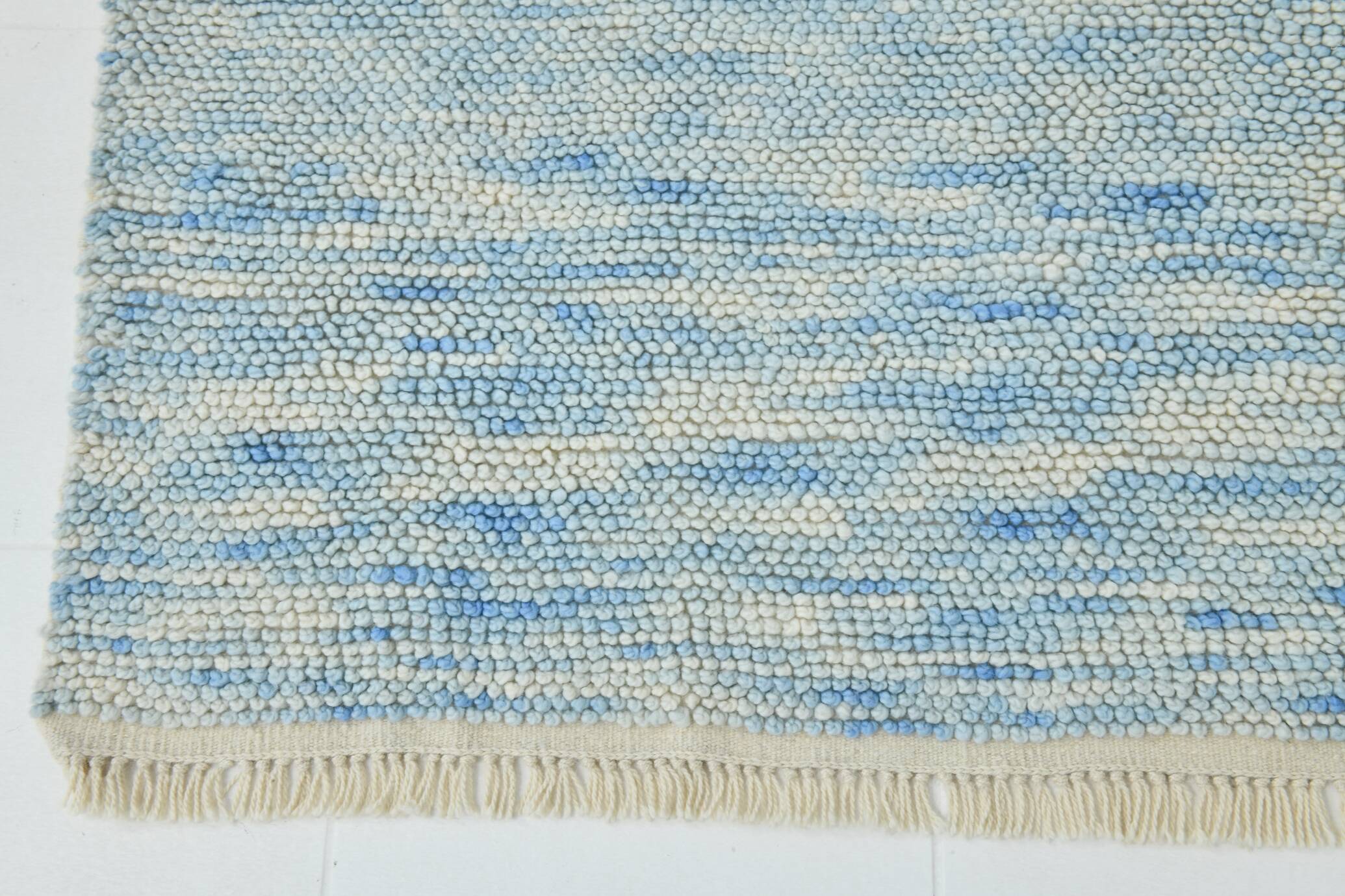 8x11 light blue large oushak rug, 244x344cm