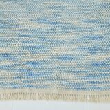 Grand tapis oushak bleu clair 8x11, 244x344cm