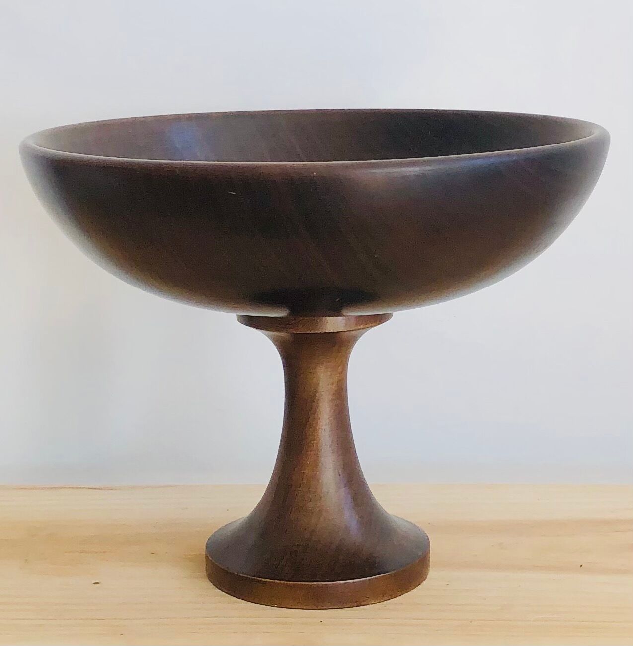 Scandinavian wooden fruit cup
