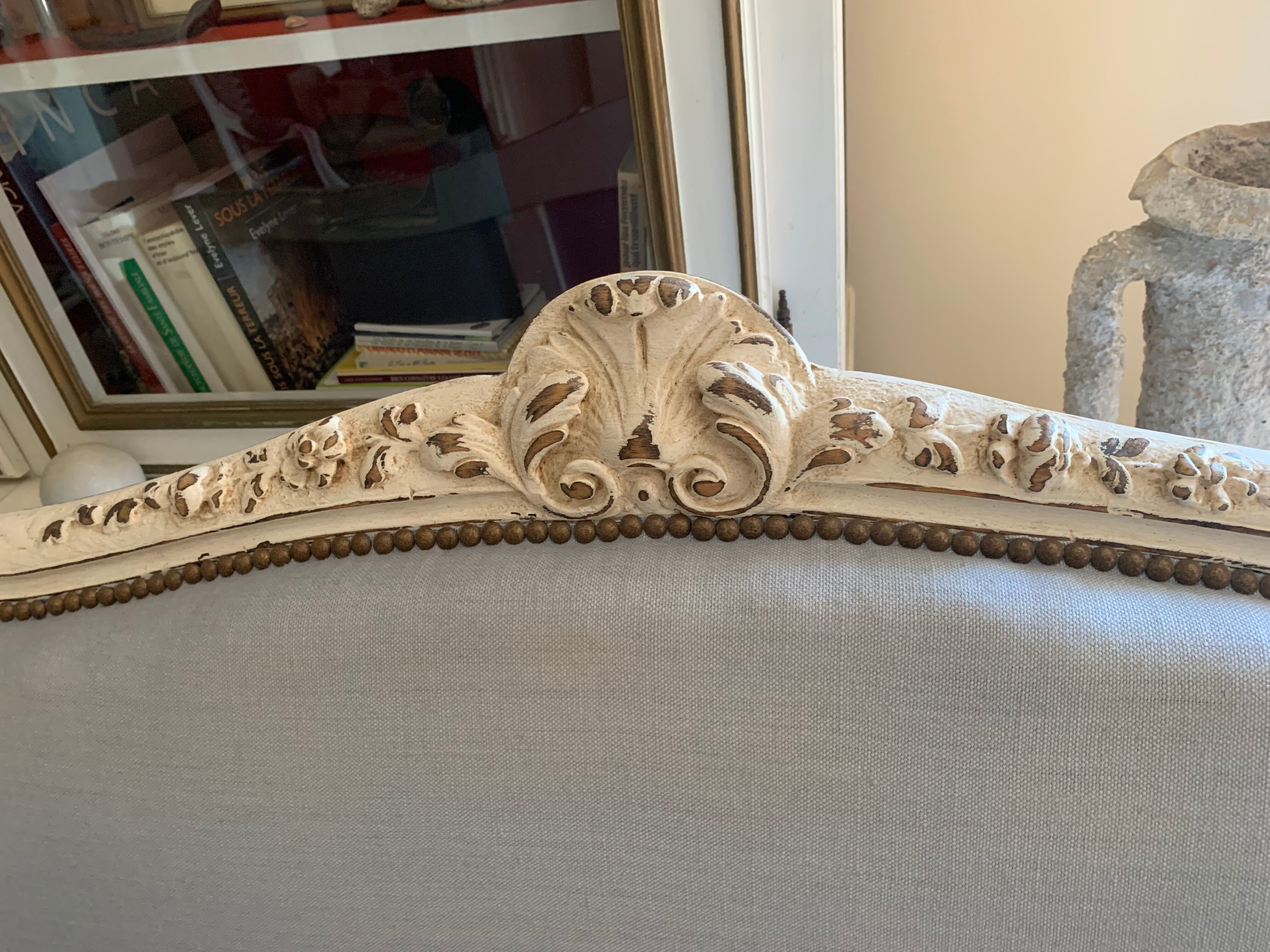 Napoleon III style sofa