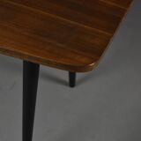 Table basse vintage entièrement restaurée, années 60