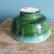 Planter, flower pot in glazed ceramic