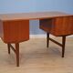 Danish writing desk in teak, 1960s