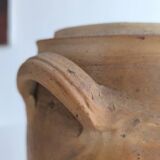 Pottery, old stoneware salt cellar