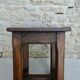 Tabouret en bois massif, bistrot, années 60