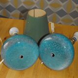 Pair of Ceramic Bedside Lamp 50s-60s .