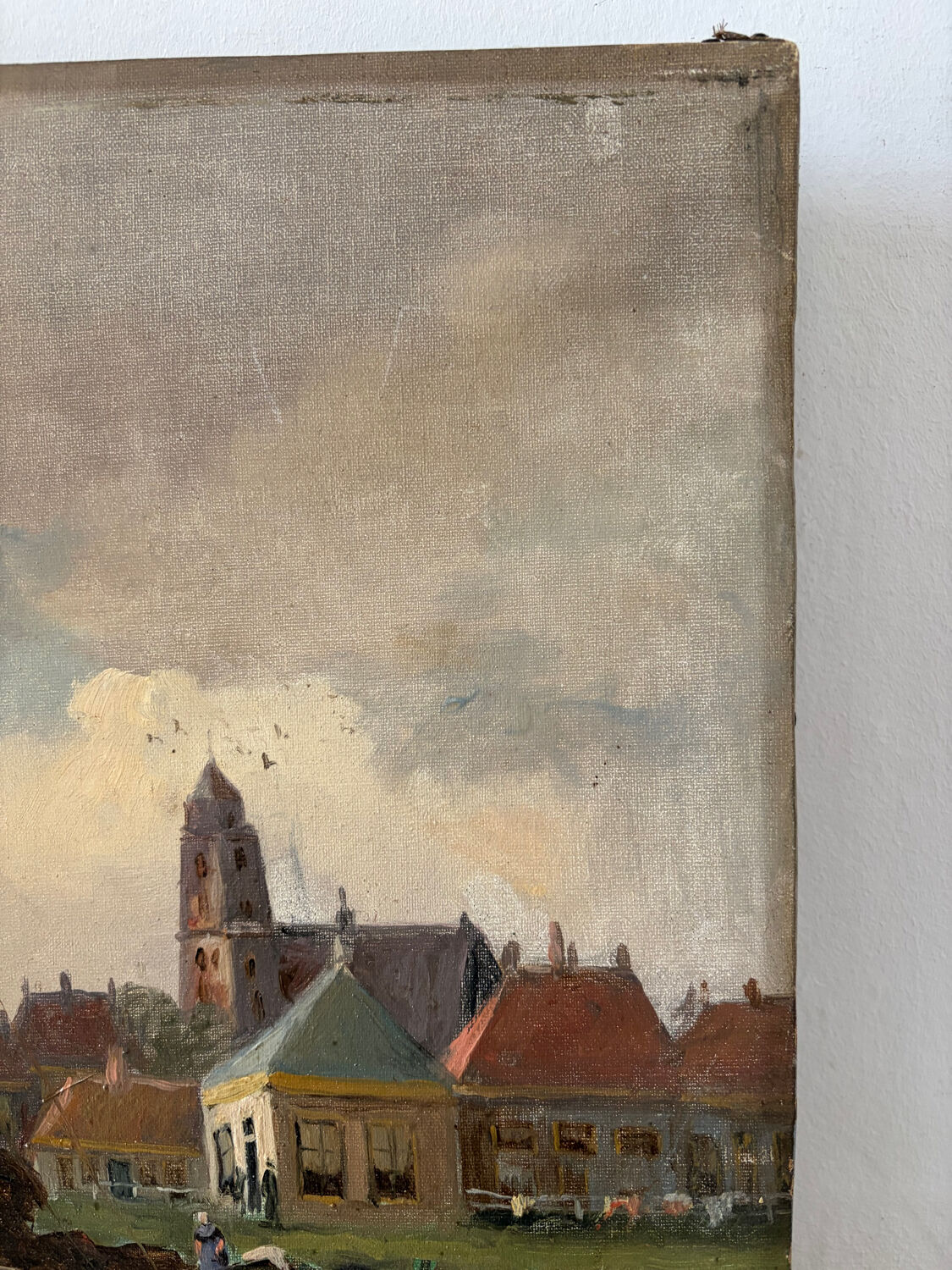 Dutch port scene, early 20th century signed J Gulik
