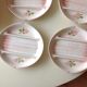 Asparagus service in salins pink dabbling 70/80