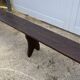 300cm solid wood farm bench for rustic farmhouse table 1950