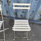 Set of 4 garden chairs