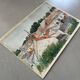 Signed watercolor, dated 1955 / Taverny
