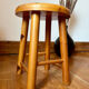 Vintage pine stool