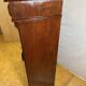 Antique Gründerzeit Vertiko Cabinet in Walnut – Circa 1890–1900  A stunning