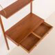 Danish teak shelving unt with a desk in the style of Poul Cadovius, 1960s