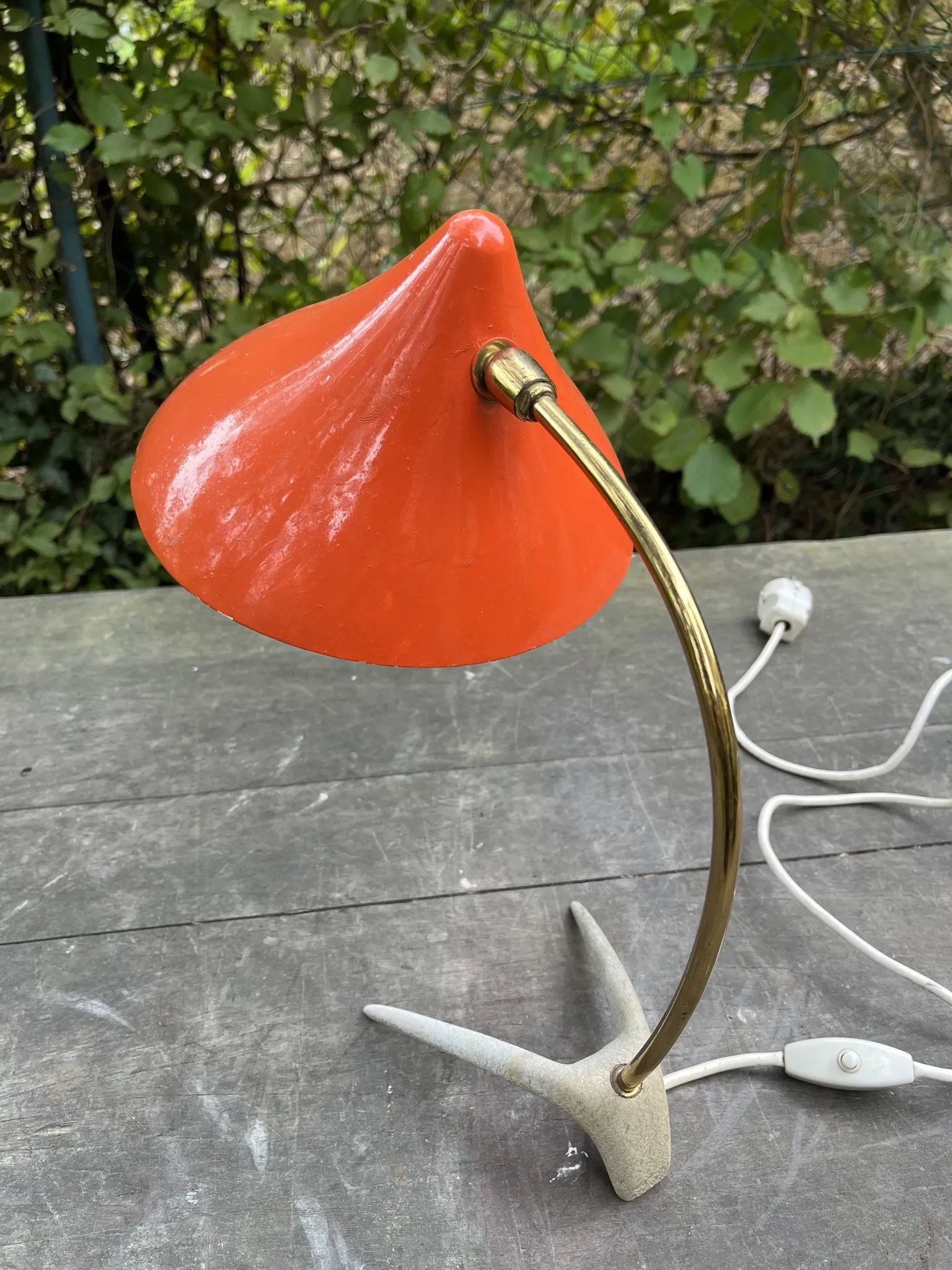 Crowfoot desk lamp by Karl-Heinz Kinsky