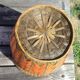 Vintage wicker and rattan cache-pot basket Bohemian Décor 70s