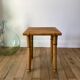 Tabouret en rotin et bambou vintage années 50-60