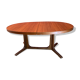 Rosewood dining table has 2 lengths Baumann Scandinavian style M-belfabrik