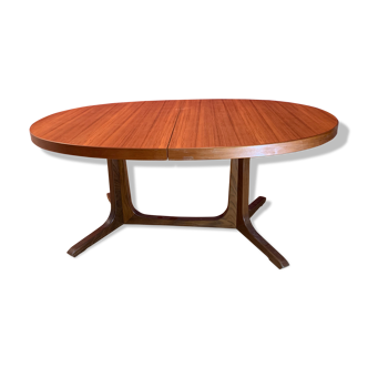 Table à manger en palissandre a 2 allonges Baumann scandinave  style Møbelfabrik