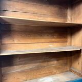 Blue flea market cabinet / display case