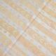 Soft Beige & Mustard Yellow Striped Wool Kilim Rug, 155x396
