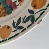 Pair of Saint Amandinoise deep dishes from the 50s