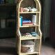 Armoire rotin vintage