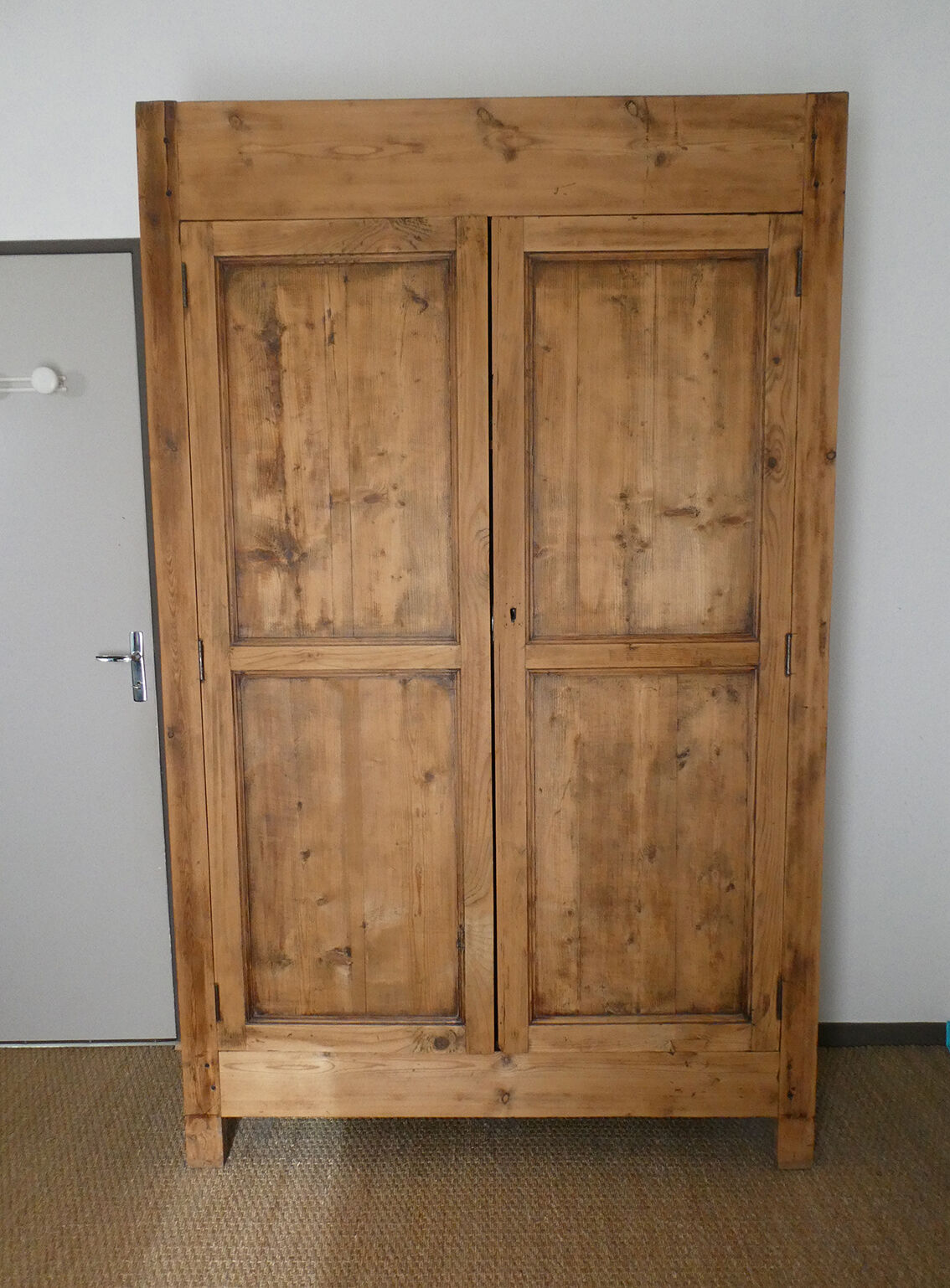 Old solid wooden cabinet